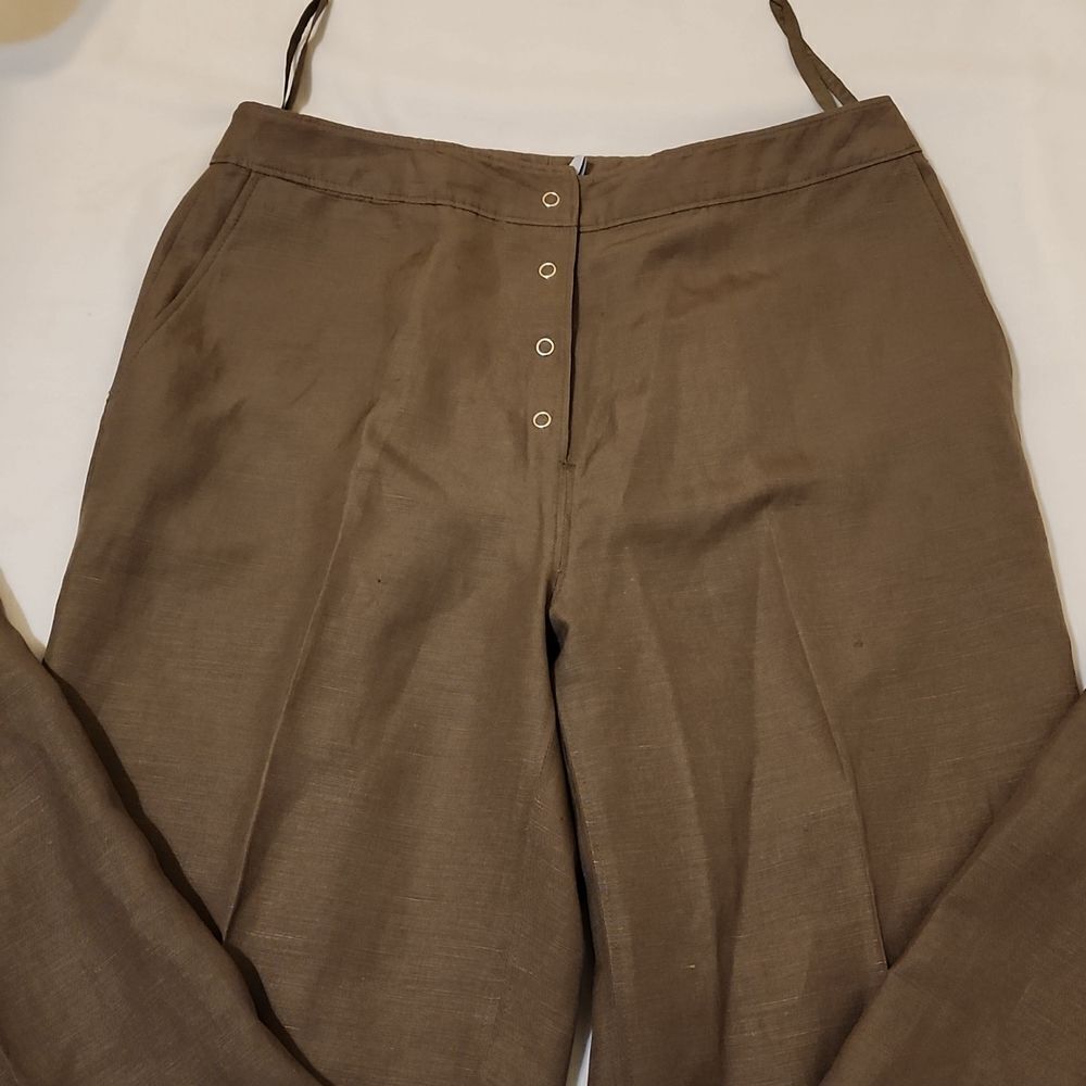 Via seta silk blend pants size 6